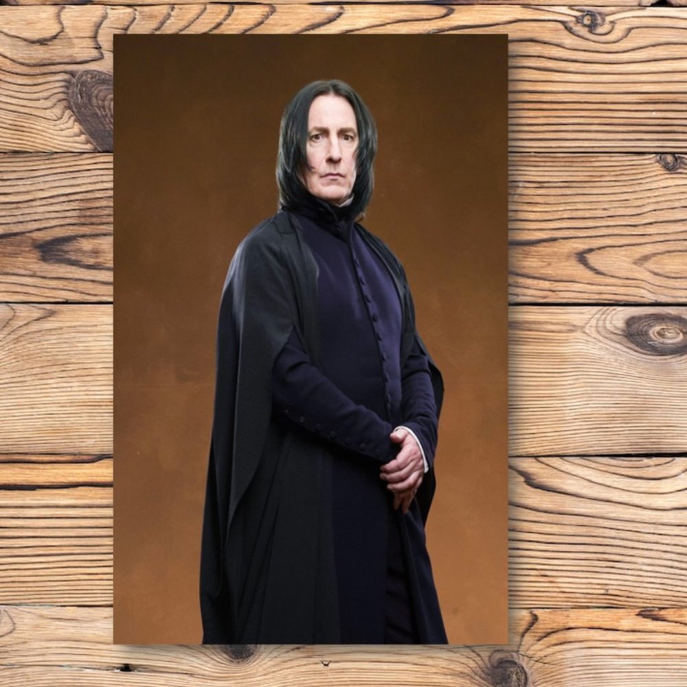 Harry Potter Professor Severus Snape Portrait Refrigerator Locker Fridge‎ Magnet